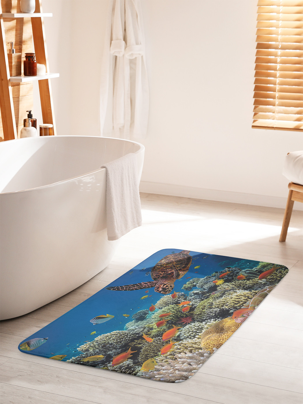

bath_9226_60x100 Коврик противоскользящий для ванной, сауны, бассейна, 60x100 см.