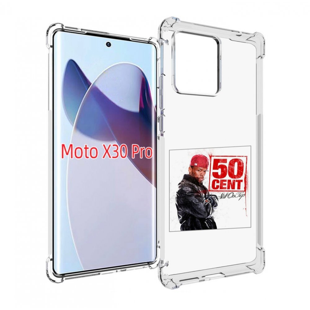 

Чехол MyPads 50 Cent - Still On Top для Motorola Moto X30 Pro, Прозрачный, Tocco