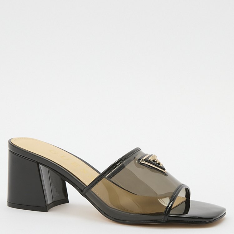

Мюли женские Guess FLGGASPAF03 черные 39 EU, Черный, FLGGASPAF03