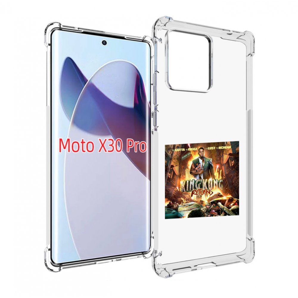 

Чехол MyPads 50 Cent - King Kong Returns для Motorola Moto X30 Pro, Прозрачный, Tocco