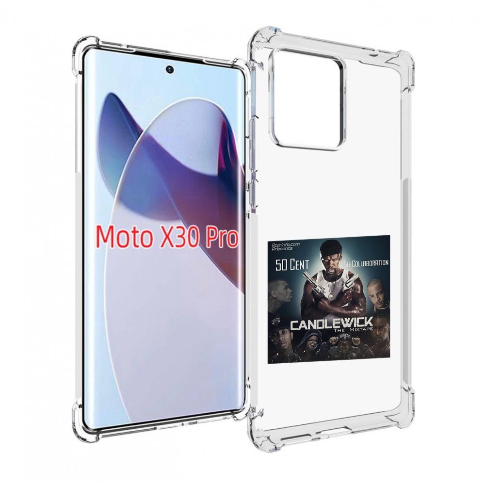 

Чехол MyPads 50 Cent - CandleWick для Motorola Moto X30 Pro, Прозрачный, Tocco