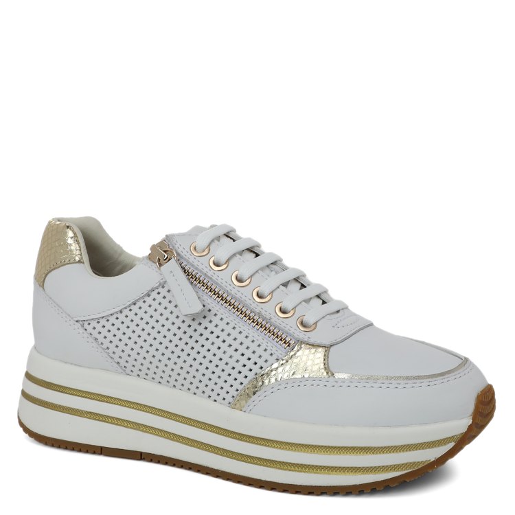 

Кроссовки женские GEOX D35QHE белые 41 EU, D35QHE
