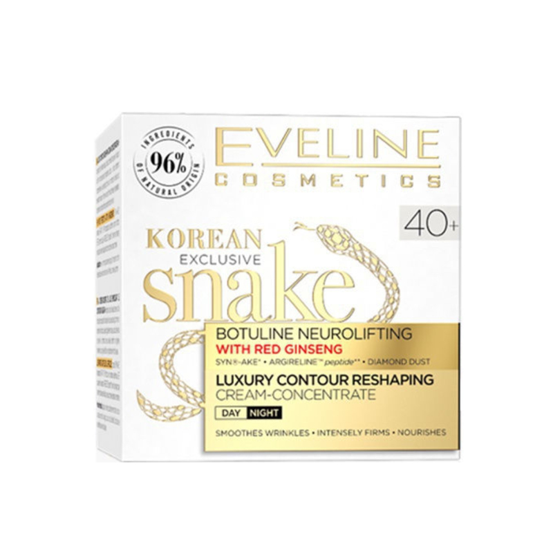 фото Крем-концентрат eveline cosmetics korean exclusive snake 40+ 50 мл