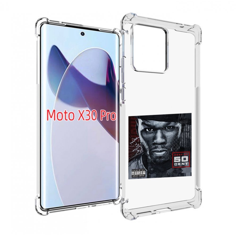 

Чехол MyPads 50 Cent - Best Of для Motorola Moto X30 Pro, Прозрачный, Tocco