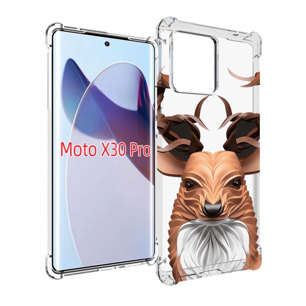 

Чехол MyPads 3D-олень для Motorola Moto X30 Pro, Прозрачный, Tocco