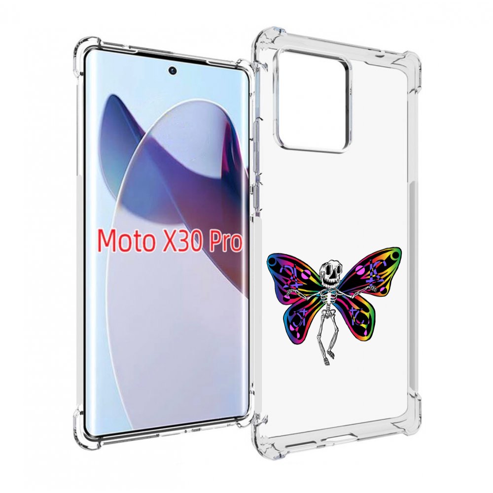 

Чехол MyPads эффект бабочки для Motorola Moto X30 Pro, Прозрачный, Tocco