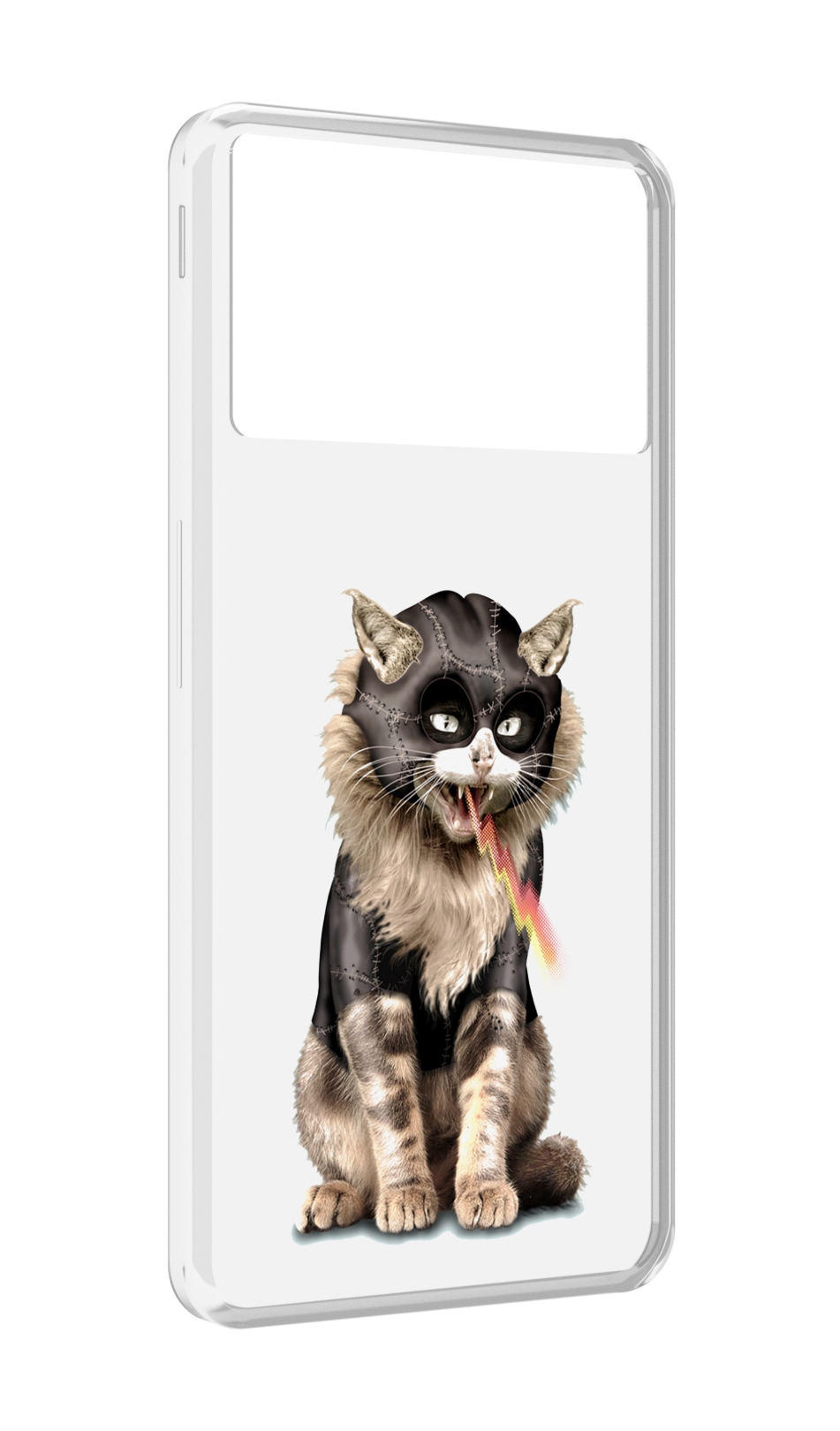 

Чехол MyPads дьяволский кот для ZTE Nubia Z40S Pro, Прозрачный, Tocco