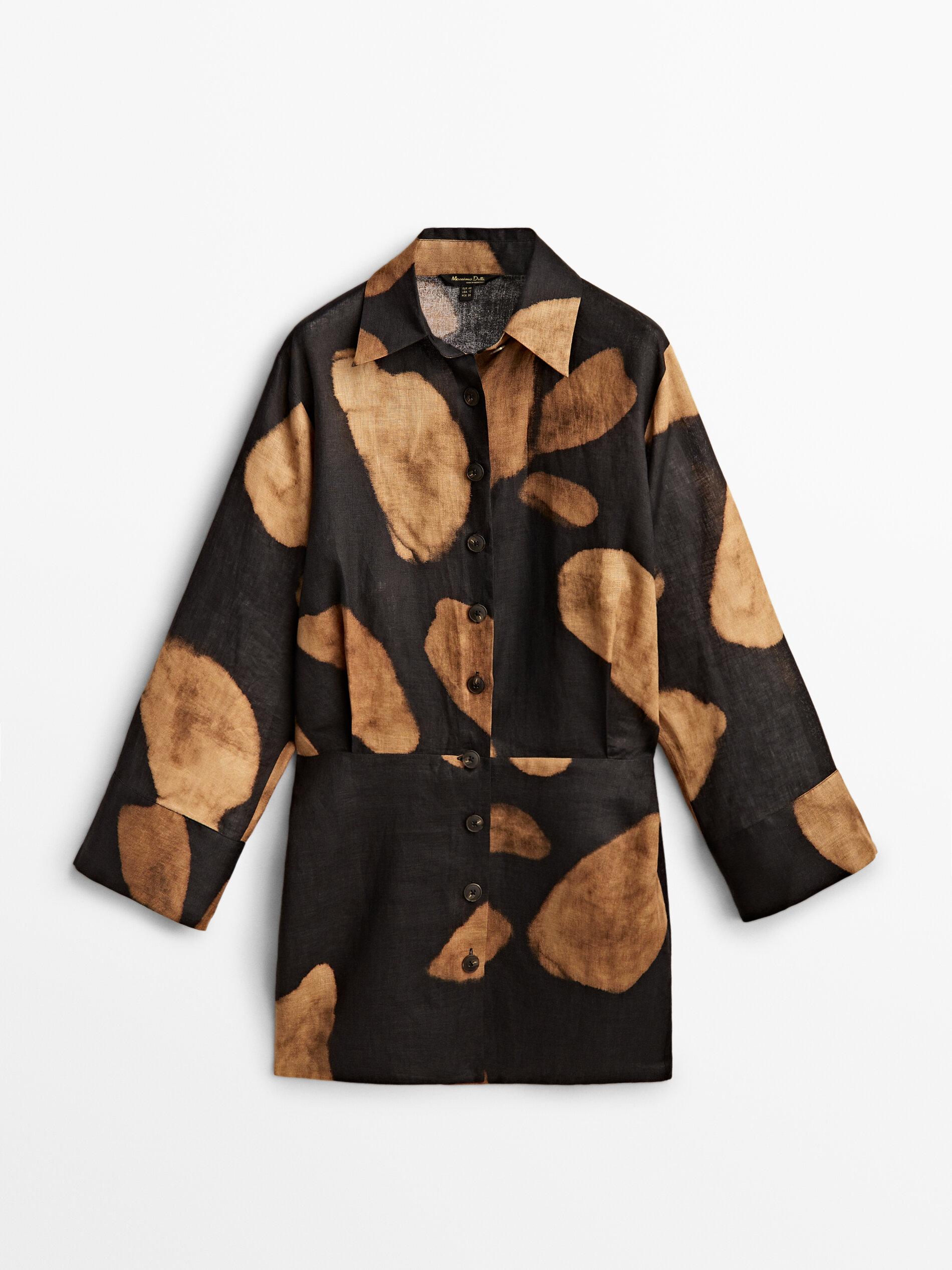 

Блуза женская Massimo Dutti 06601805800 черная 36, 06601805800