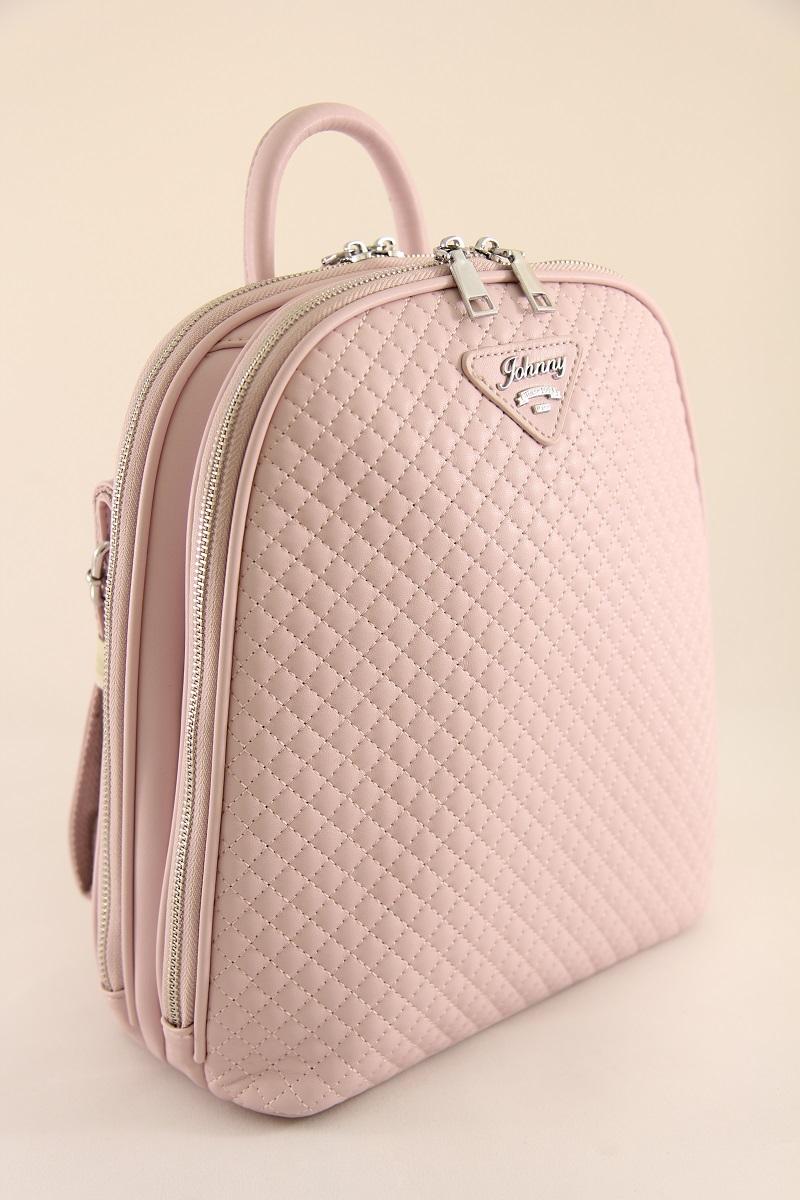 Рюкзак женский Johnny 7150 розово-сиреневый, 31х13х27 см