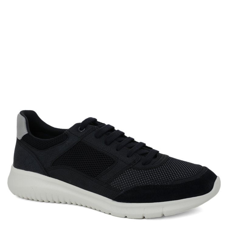

Кроссовки мужские GEOX U35BVB синие 44 EU, Синий, U35BVB