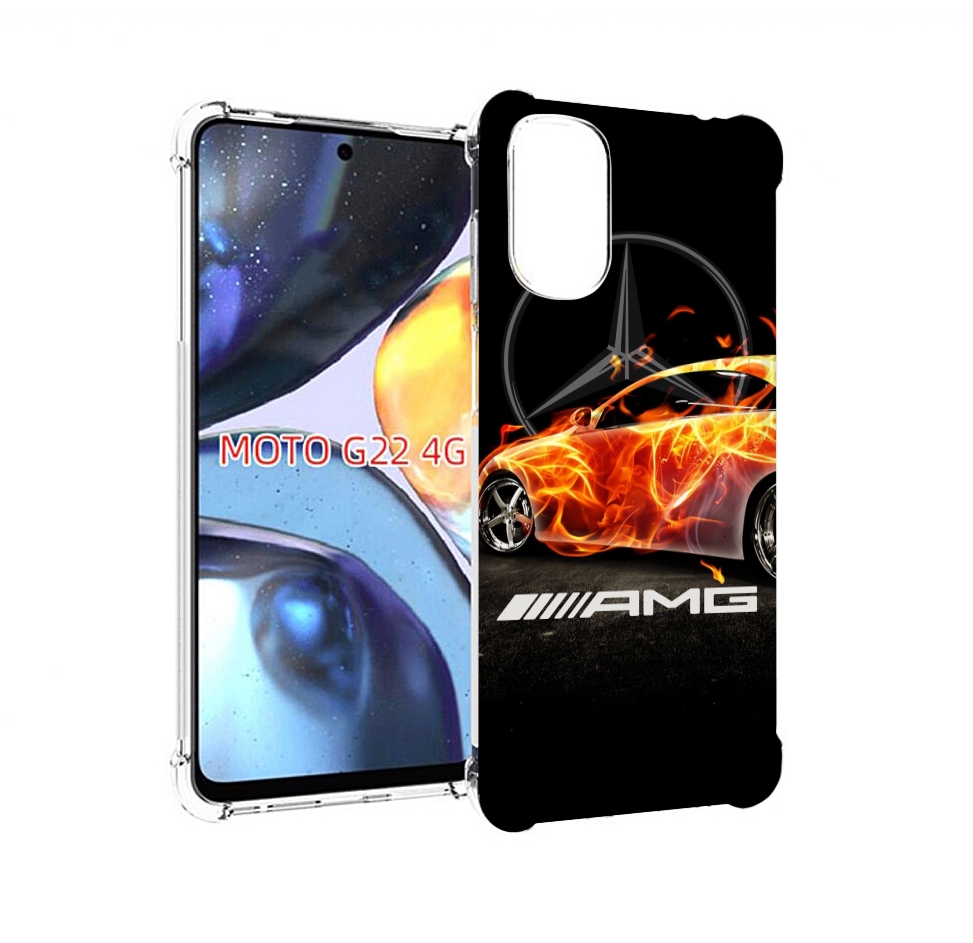 

Чехол MyPads АМГ мужской для Motorola Moto G22 4G, Прозрачный, Tocco