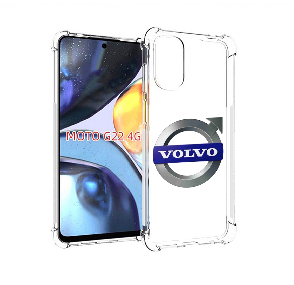 

Чехол MyPads volvo мужской для Motorola Moto G22 4G, Прозрачный, Tocco