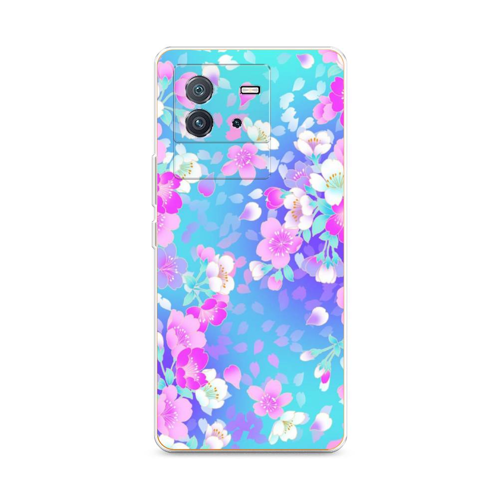 

Чехол Awog на Vivo iQOO Neo6 "Яблоневые цветы", Разноцветный, 266850-8