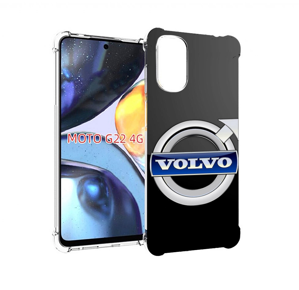 

Чехол MyPads volco вольво 2 мужской для Motorola Moto G22 4G, Прозрачный, Tocco