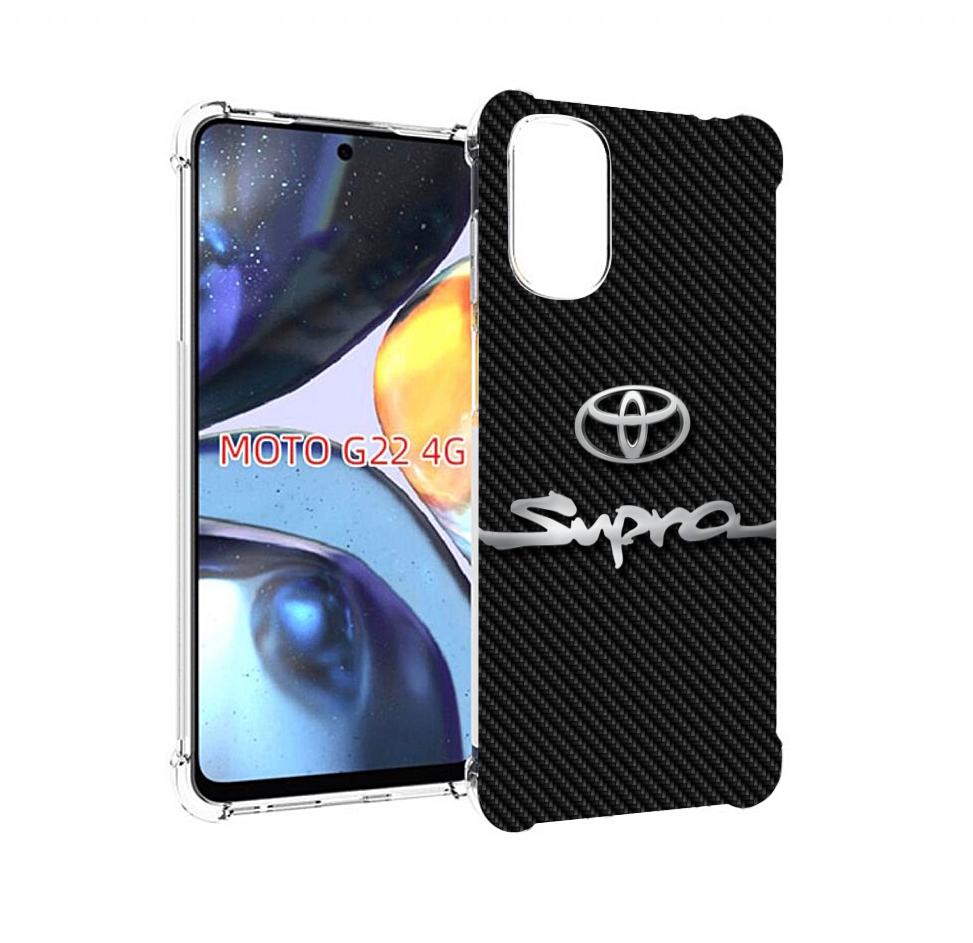 

Чехол MyPads toyota тоиота 2 для Motorola Moto G22 4G, Прозрачный, Tocco
