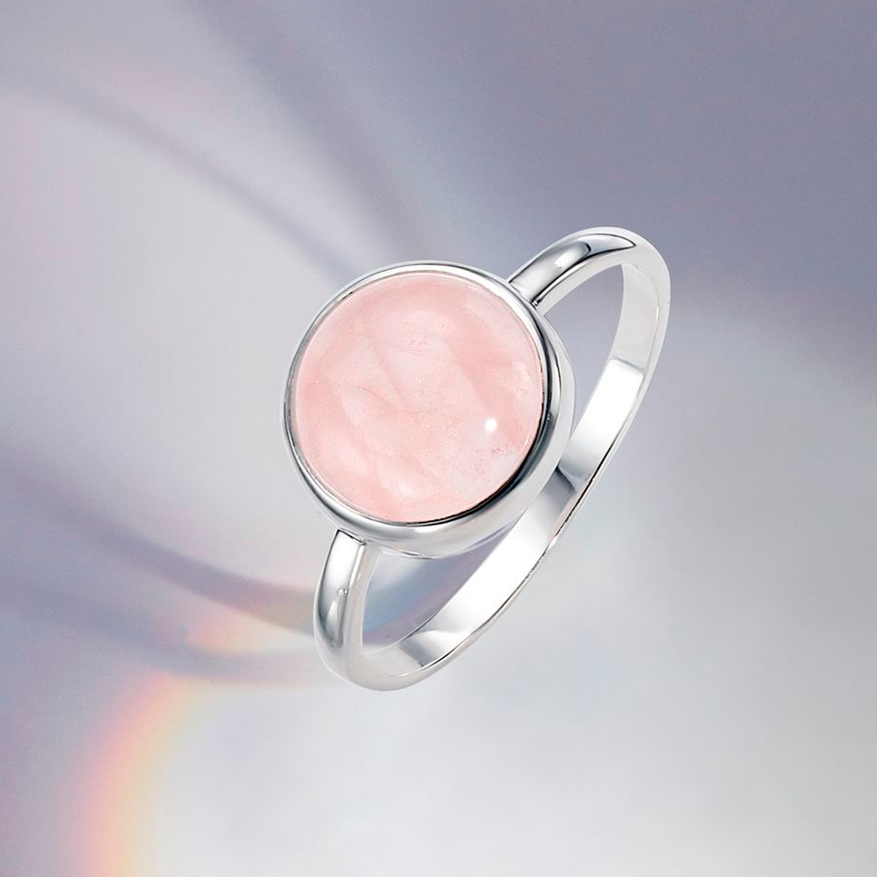 

Кольцо из серебра р. 19,5 LineFreedom LFСр0400-666к, кварц, LFСр0400-666к