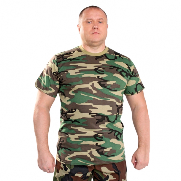 

Футболка мужская NoBrand Cam W B F зеленая 4XL (58) RU, Cam W B F