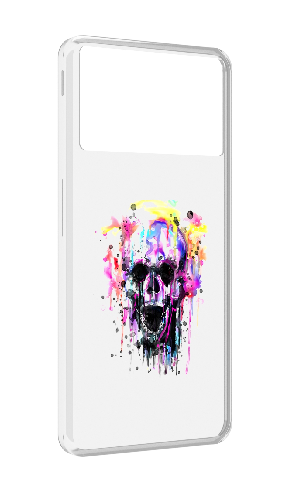 

Чехол MyPads граффити череп для ZTE Nubia Z40S Pro, Прозрачный, Tocco