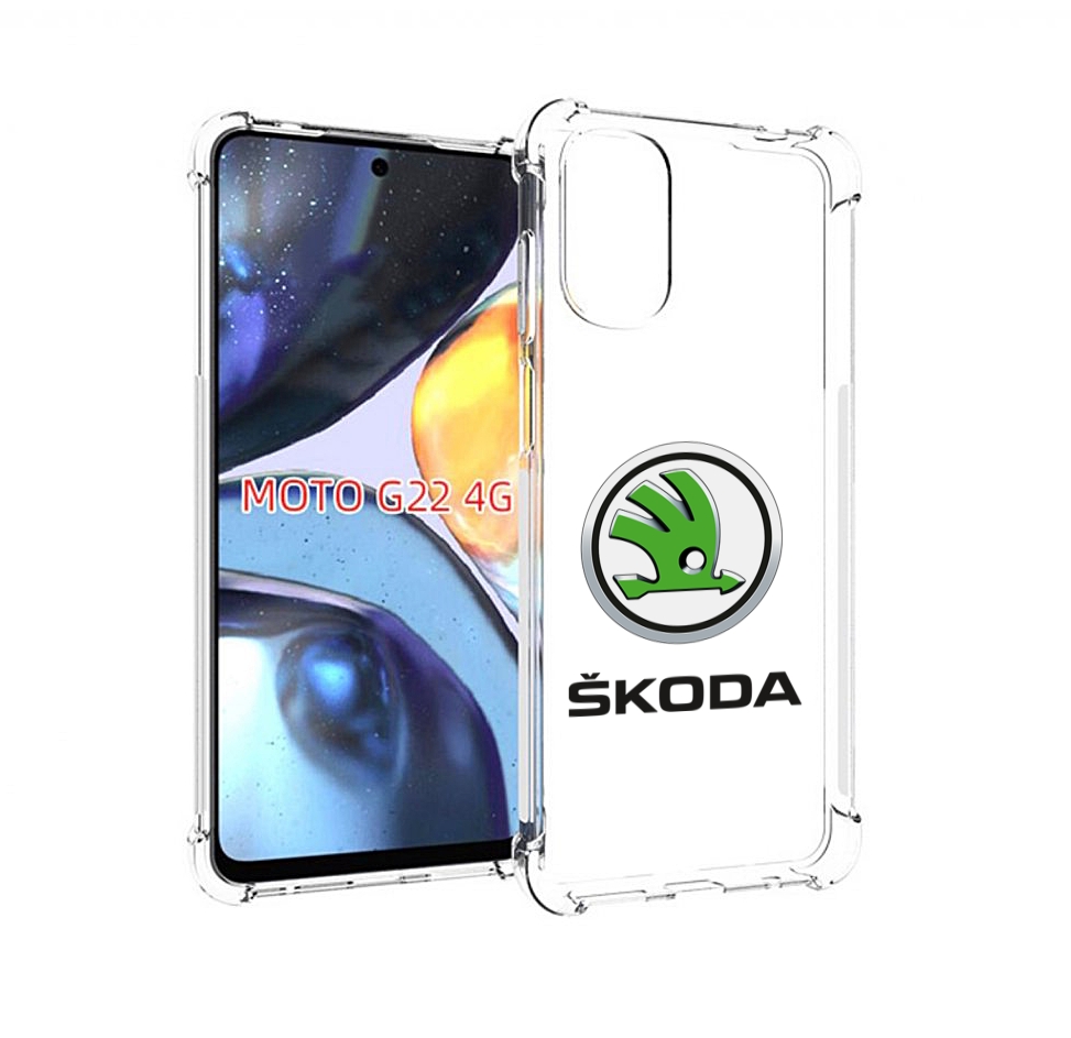 

Чехол MyPads skoda-шкода-4 мужской для Motorola Moto G22 4G, Прозрачный, Tocco