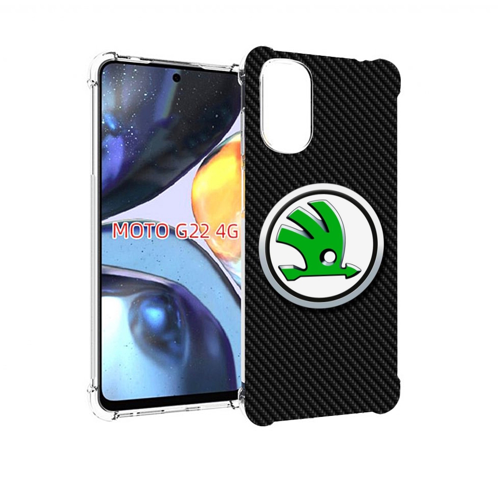 

Чехол MyPads skoda шкода 2 для Motorola Moto G22 4G, Прозрачный, Tocco