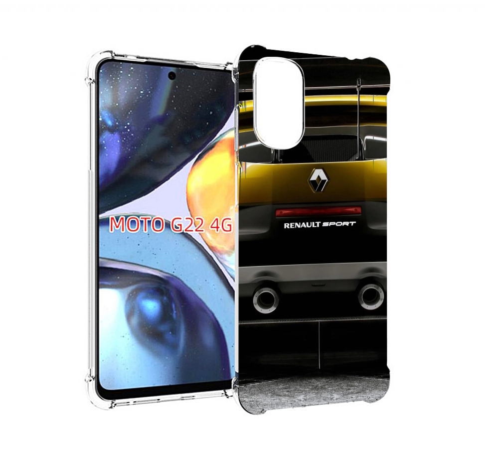 

Чехол MyPads renault-рено-3 мужской для Motorola Moto G22 4G, Прозрачный, Tocco
