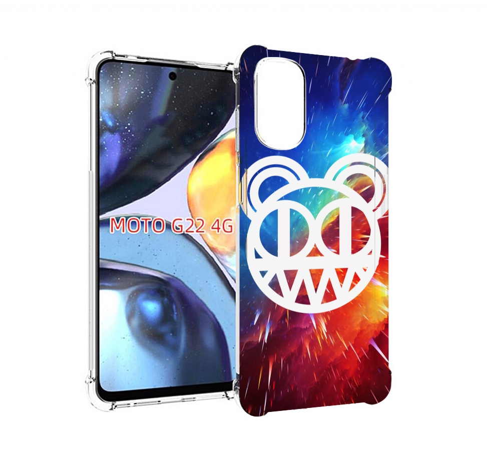 

Чехол MyPads radiohead cosmos для Motorola Moto G22 4G, Прозрачный, Tocco