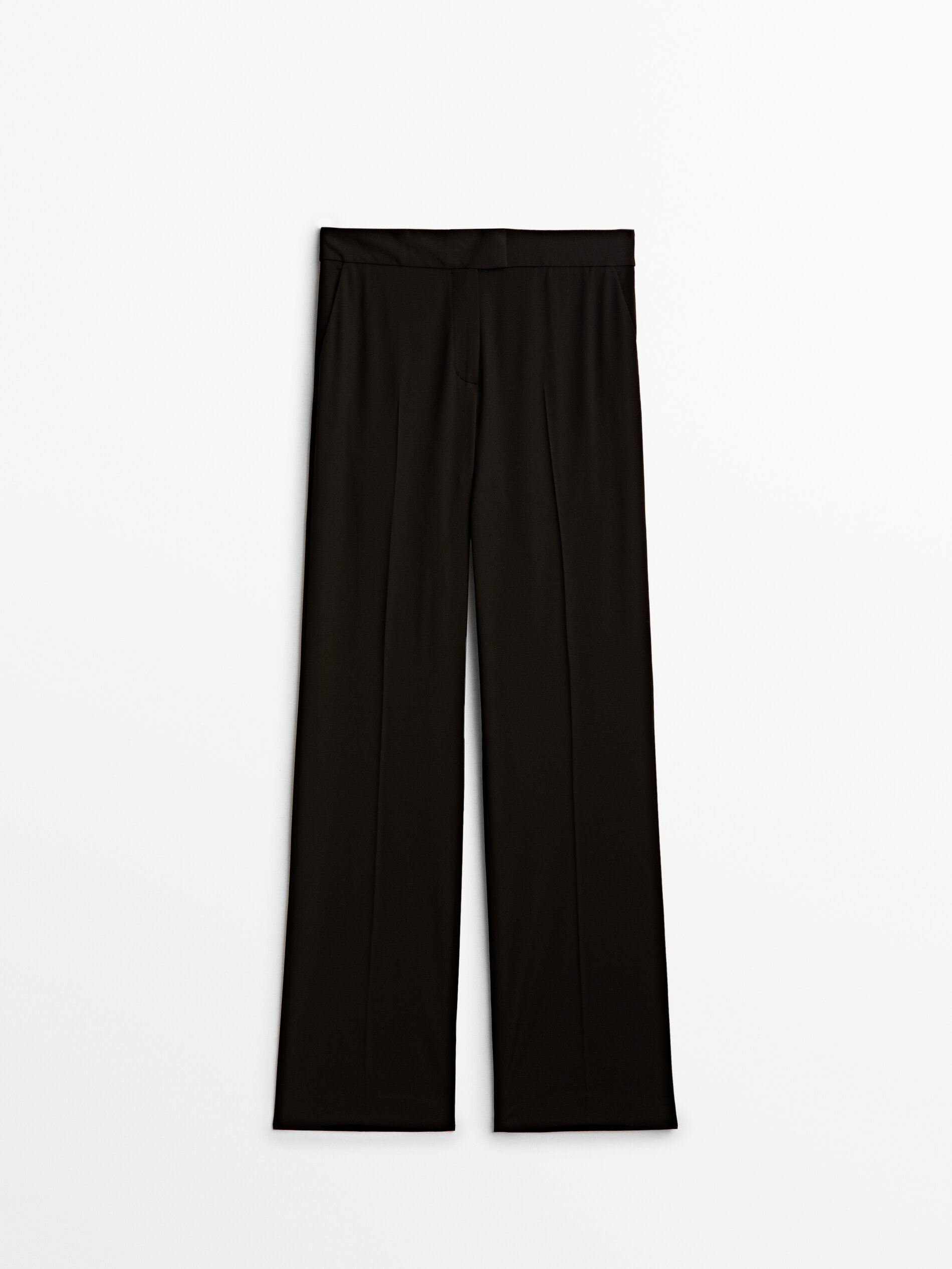

Брюки женские Massimo Dutti 05099899800 черные 34, 05099899800