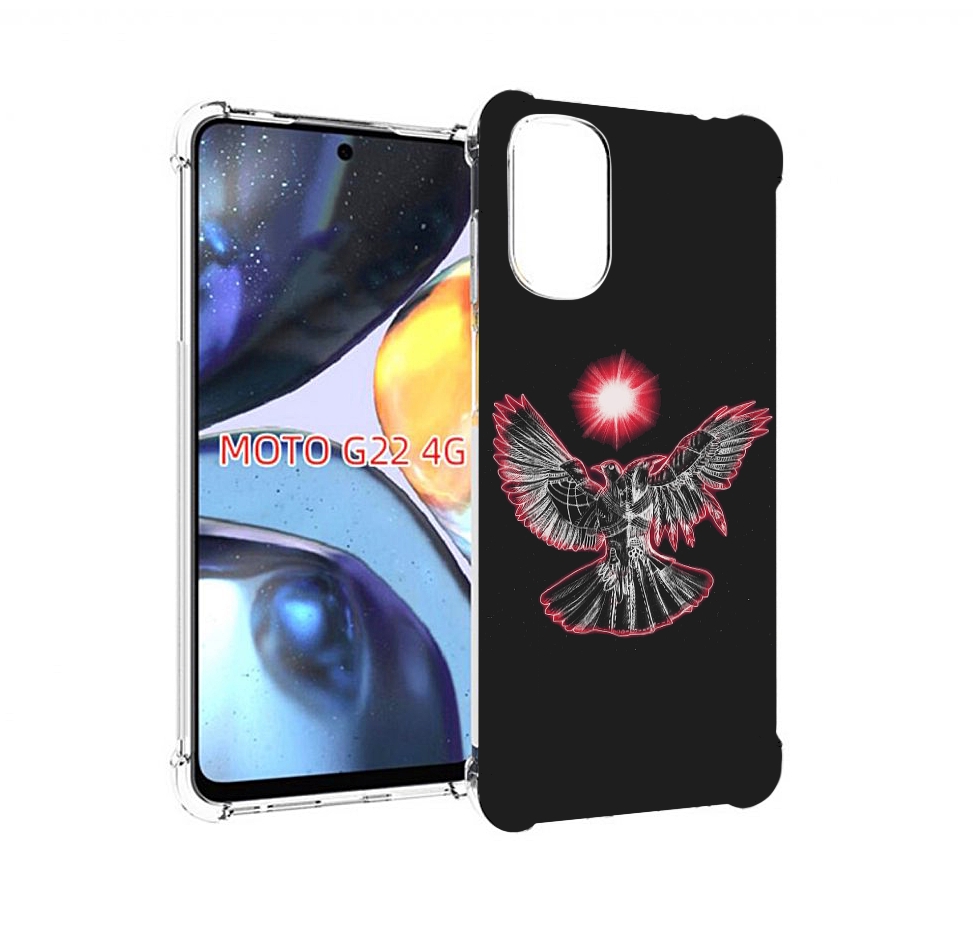 

Чехол MyPads pyrokinesis валькирия для Motorola Moto G22 4G, Прозрачный, Tocco