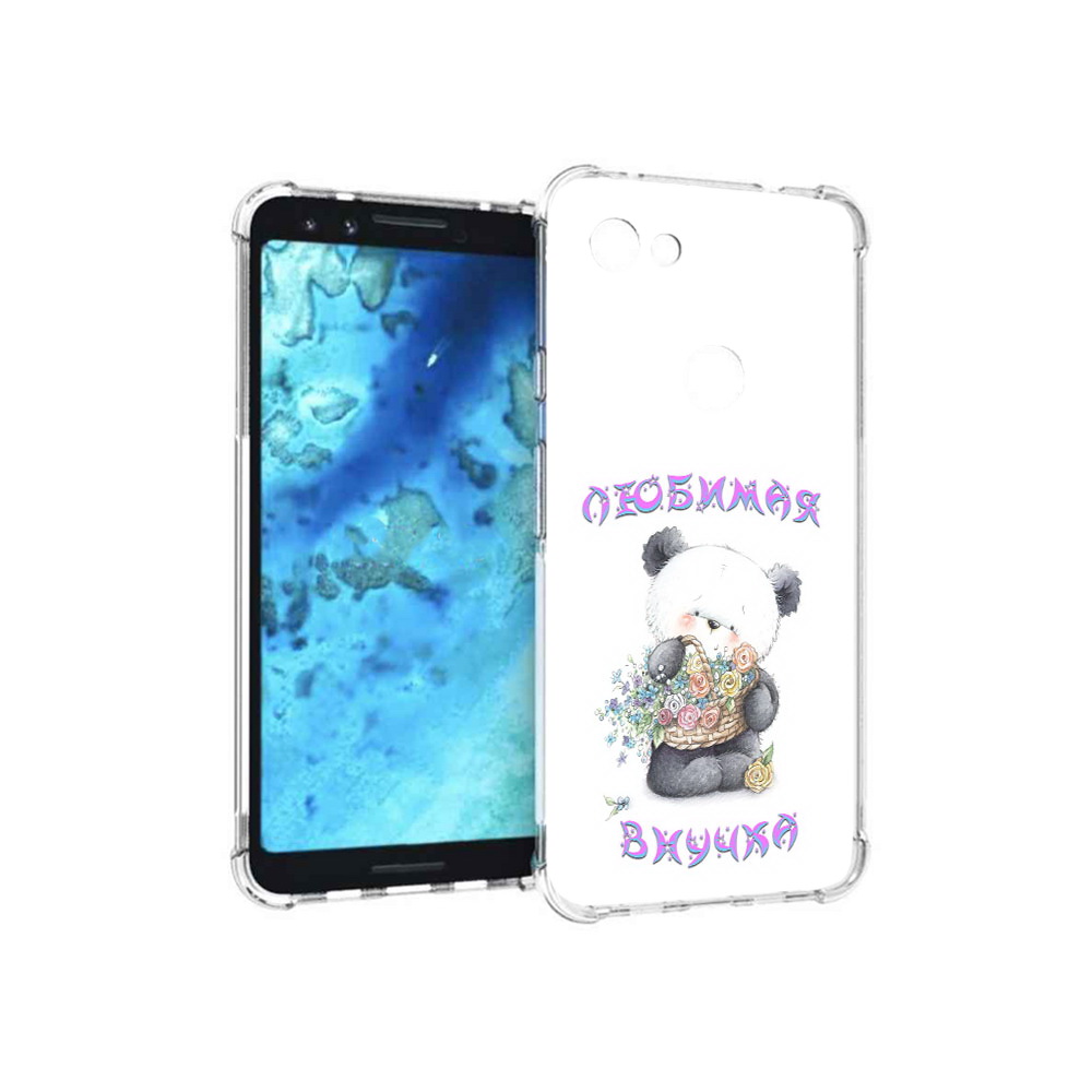 

Чехол MyPads Tocco для Google Pixel 3 Любимая внучка, Прозрачный, Tocco
