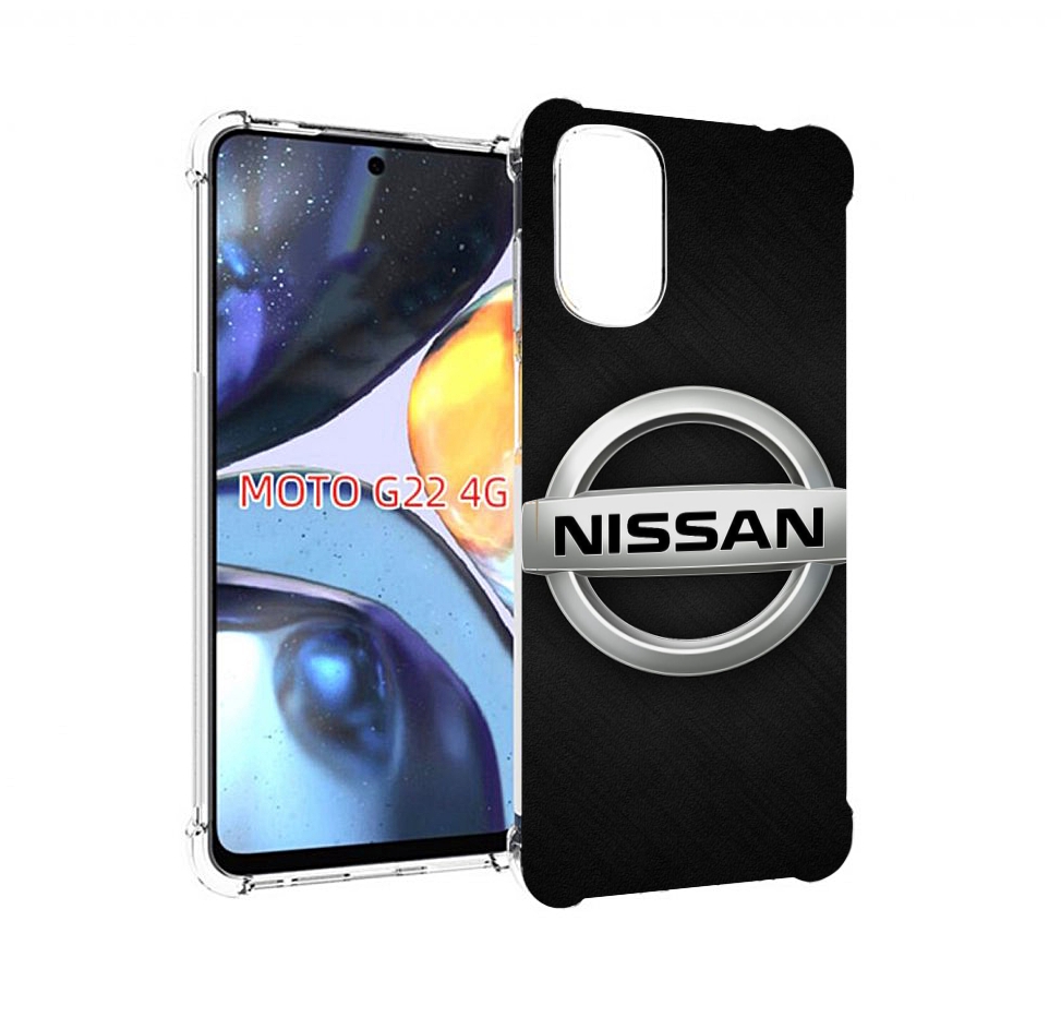 

Чехол MyPads nissan ниссан 2 мужской для Motorola Moto G22 4G, Прозрачный, Tocco