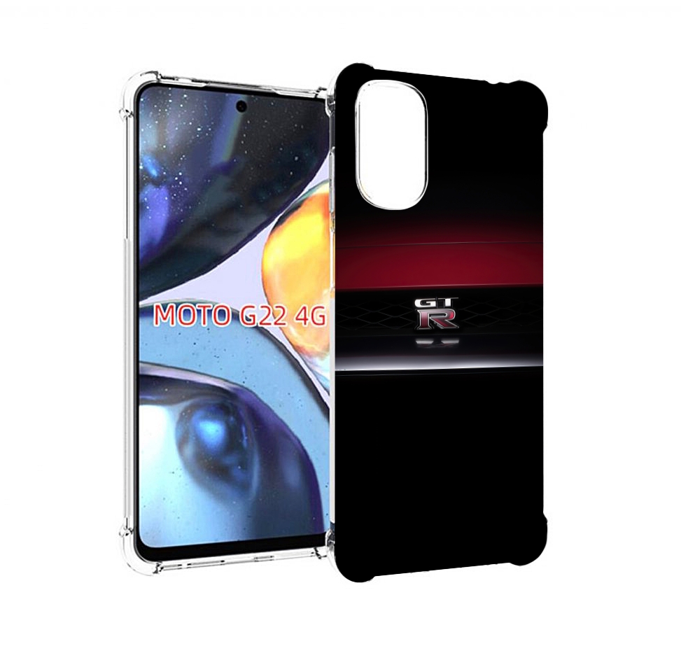 

Чехол MyPads nissan ниссан 1 мужской для Motorola Moto G22 4G, Прозрачный, Tocco