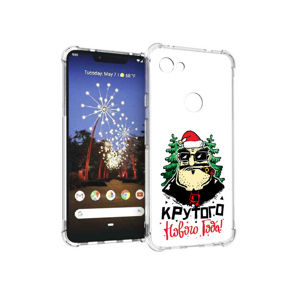 

Чехол MyPads Tocco для Google Pixel 3 XL Крутого нового года 2023, Прозрачный, Tocco