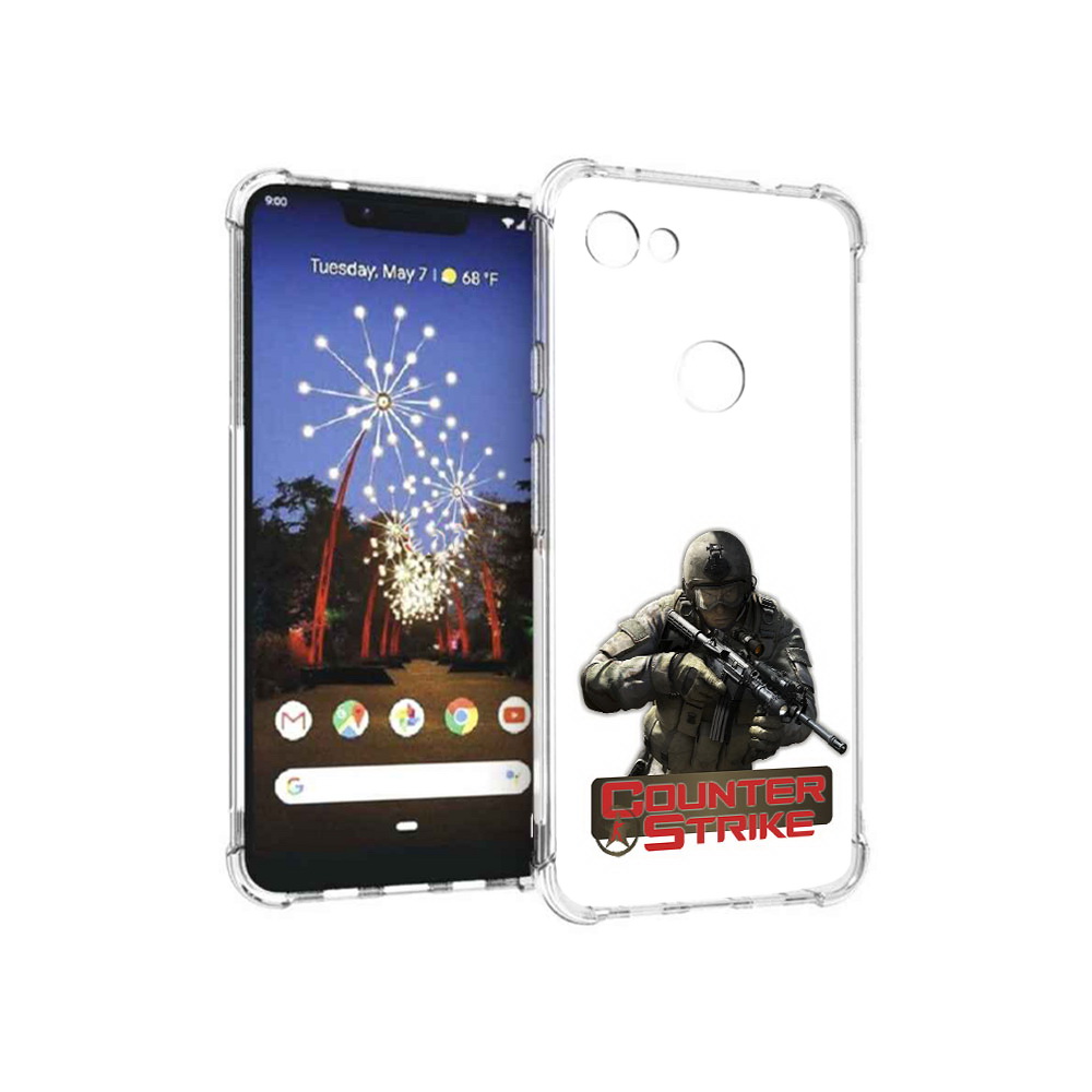 

Чехол MyPads Tocco для Google Pixel 3 XL Контра, Прозрачный, Tocco