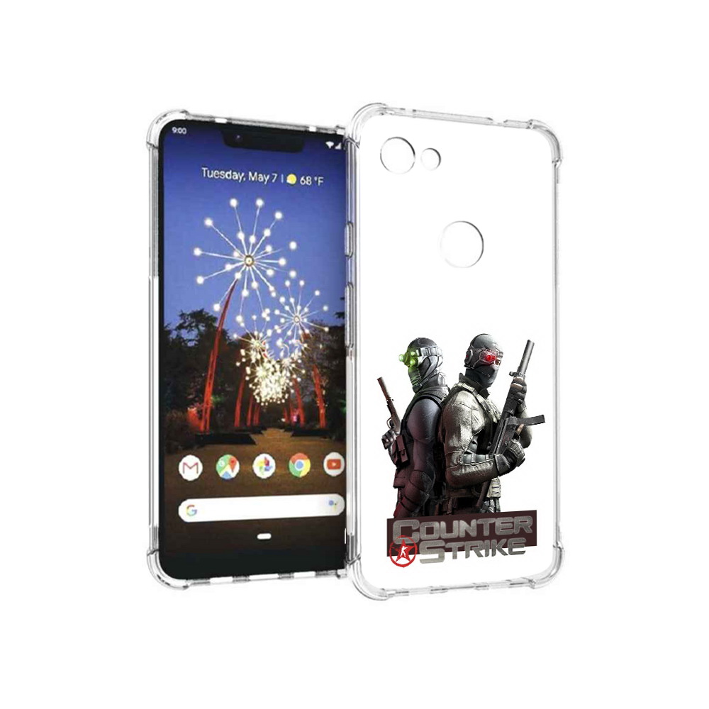 

Чехол MyPads Tocco для Google Pixel 3 XL КС, Прозрачный, Tocco
