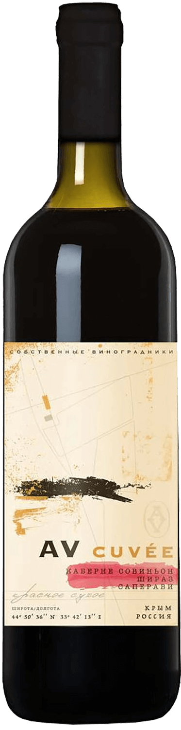 

Вино AV Cuvee Cabernet Sauvignon-Shiraz-Saperavi Crimea Alma Valley