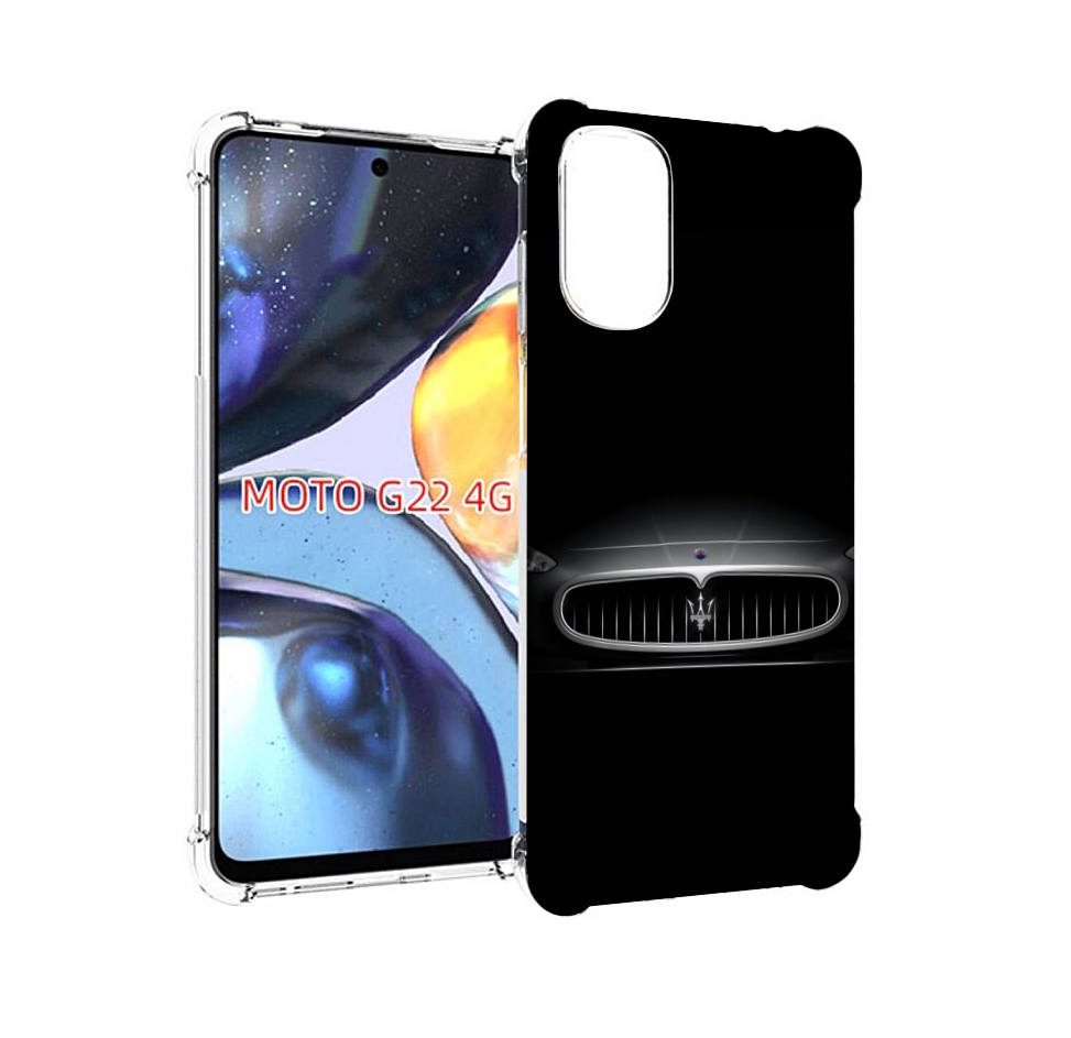 

Чехол MyPads maserati мазерати 1женский для Motorola Moto G22 4G, Прозрачный, Tocco