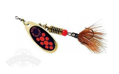 

Блесна вращающаяся Mepps Black Fury Mouche 3 Gold/Orange