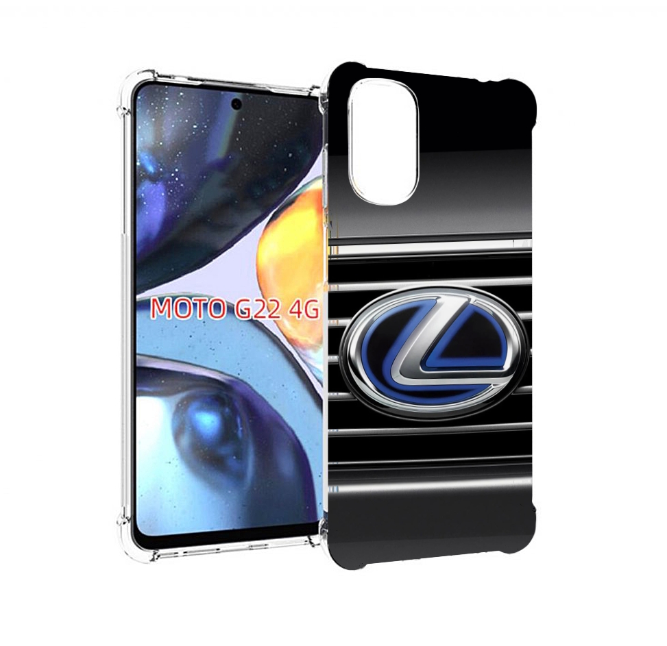 

Чехол MyPads lexus-лексус-2 для Motorola Moto G22 4G, Прозрачный, Tocco
