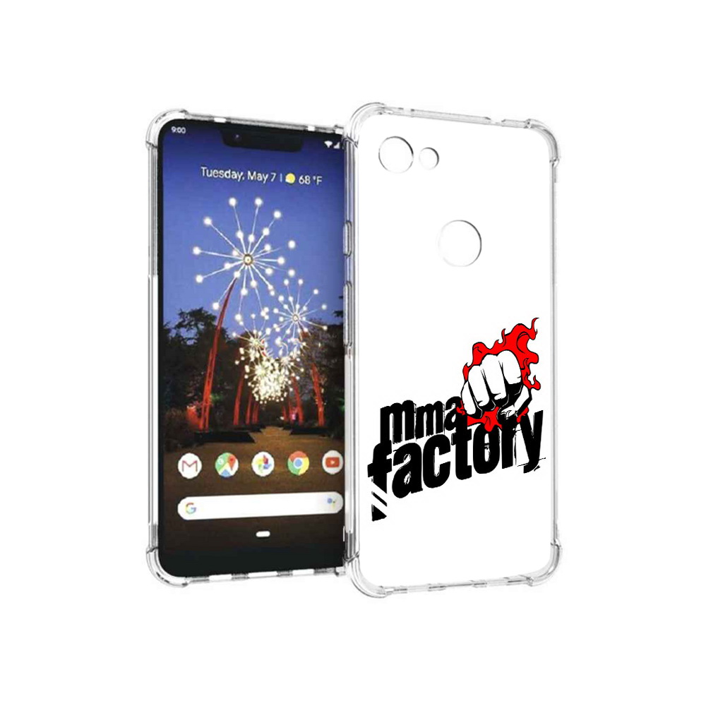 

Чехол MyPads Tocco для Google Pixel 3 XL Единоборства ММА, Прозрачный, Tocco