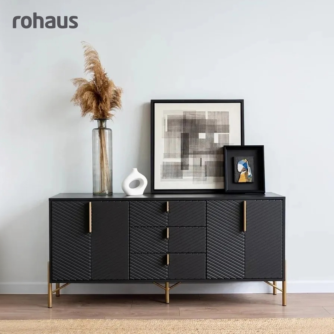 Комод Rohaus 230Т002 графит 1538х451х715