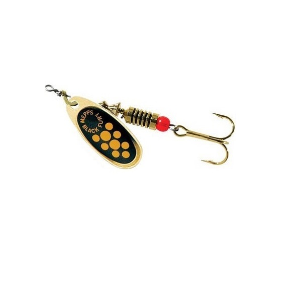

Блесна вращающаяся Mepps BLACK FURY , Gold/Yellow, комплект из 1 штука, Золотистый;желтый, Black Fury