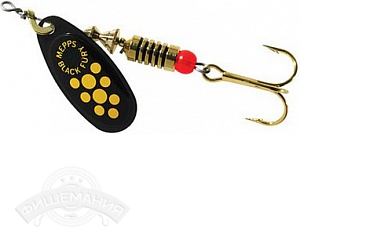 

Блесна вращающаяся Mepps Black Fury 3 Black/Yellow