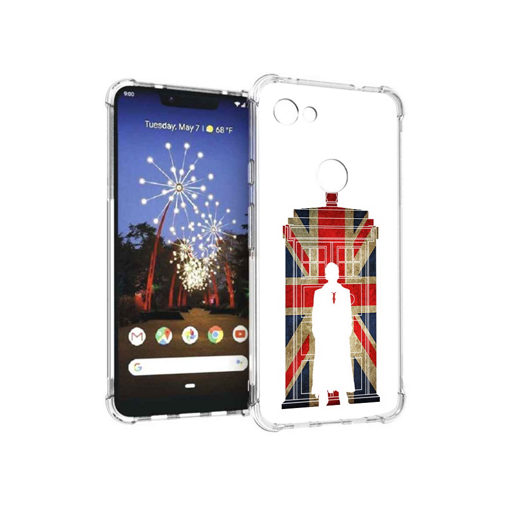 

Чехол MyPads Tocco для Google Pixel 3 XL шерлок холмс, Прозрачный, Tocco
