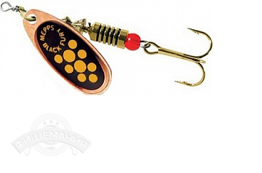 

Блесна вращающаяся Mepps Black Fury 2 Copper/Yellow