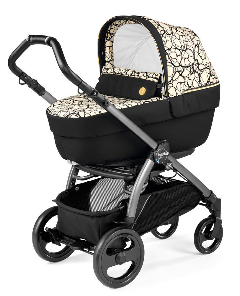 

Коляска для новорожденных Peg Perego Book 51 Culla Elite Graphic Gold, 373765082233, Book 51