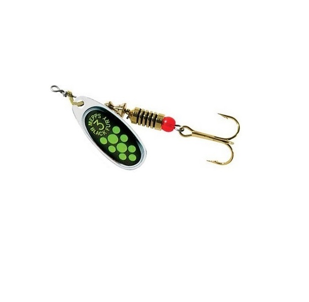 

Блесна вращающаяся Mepps BLACK FURY 1, SILVER/Chartreuse, комплект из 1 штука, Серебристый;черный, Black Fury
