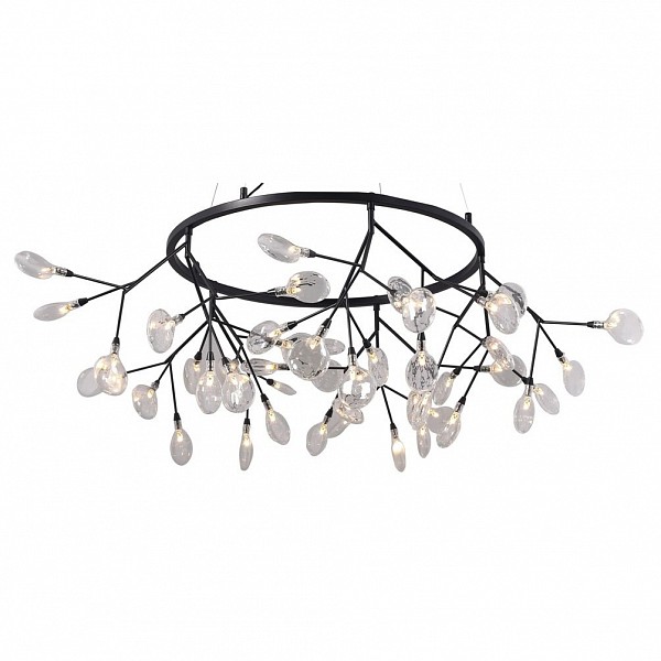 

Подвесная люстра Evita EVITA SP45 D BLACK/TRANSPARENT Crystal Lux