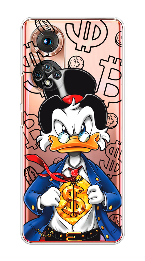 

Чехол на Huawei Honor 50/Nova 9 "Scrooge Goldman", Черный;белый;синий, 6105450-1