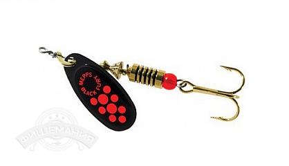 

Блесна вращающаяся Mepps Black Fury 0 Black/Orange