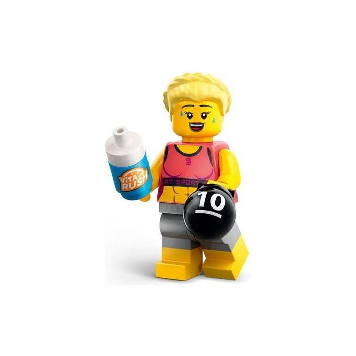 Конструктор LEGO minifigures 25-я серия Спортсменка 1 фигурка 71045-7 8 дет.